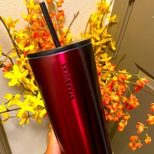 STARBUCKS GRADIENT STAINLESS STEEL PUFFY COLD CUP - 24oz 🍁